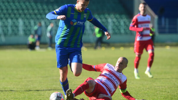 Borac i TSC remizirali 2:2 u derbiju Prve lige Srbije – Milan Jevtović Borac TSC gol
