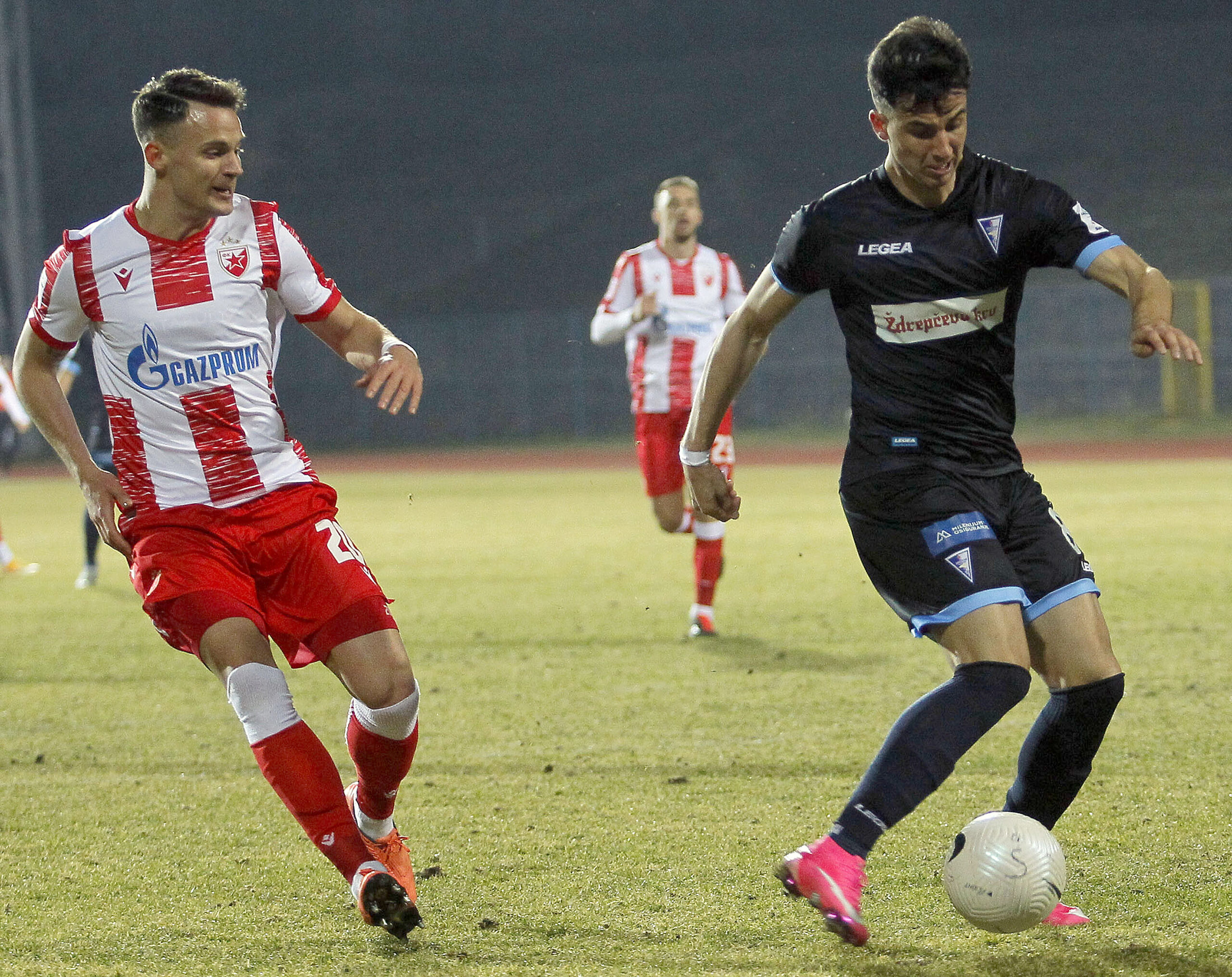Crvena zvezda savladala Partizanovu filijalu 4:1 u derbiju Prve lige Srbije – Nikola Furtula Grafičar Teleoptik