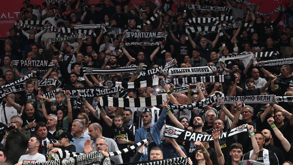 Partizan protiv Mege u ABA ligi bez prisustva publike zbog kazne – Partizan košarka ABA liga