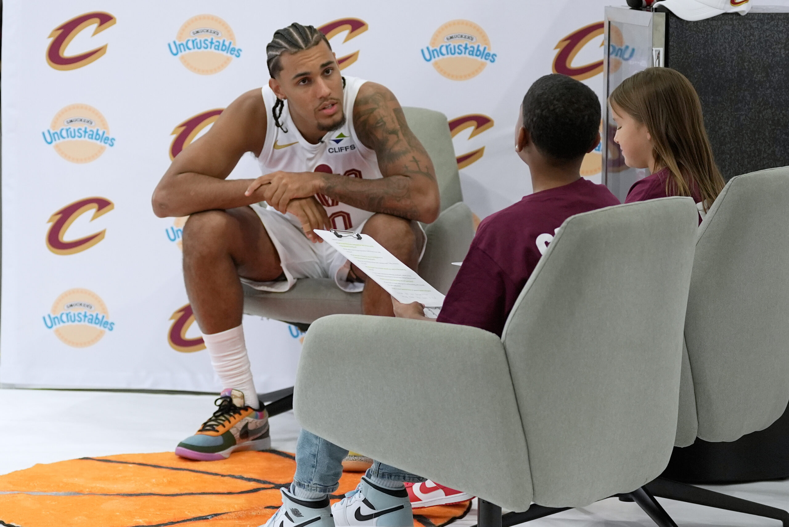 Fudbaleri Malage pratili trening Cleveland Cavaliersa tokom slobodnog dana – Joaquín Muñoz Málaga Cleveland Cavaliers