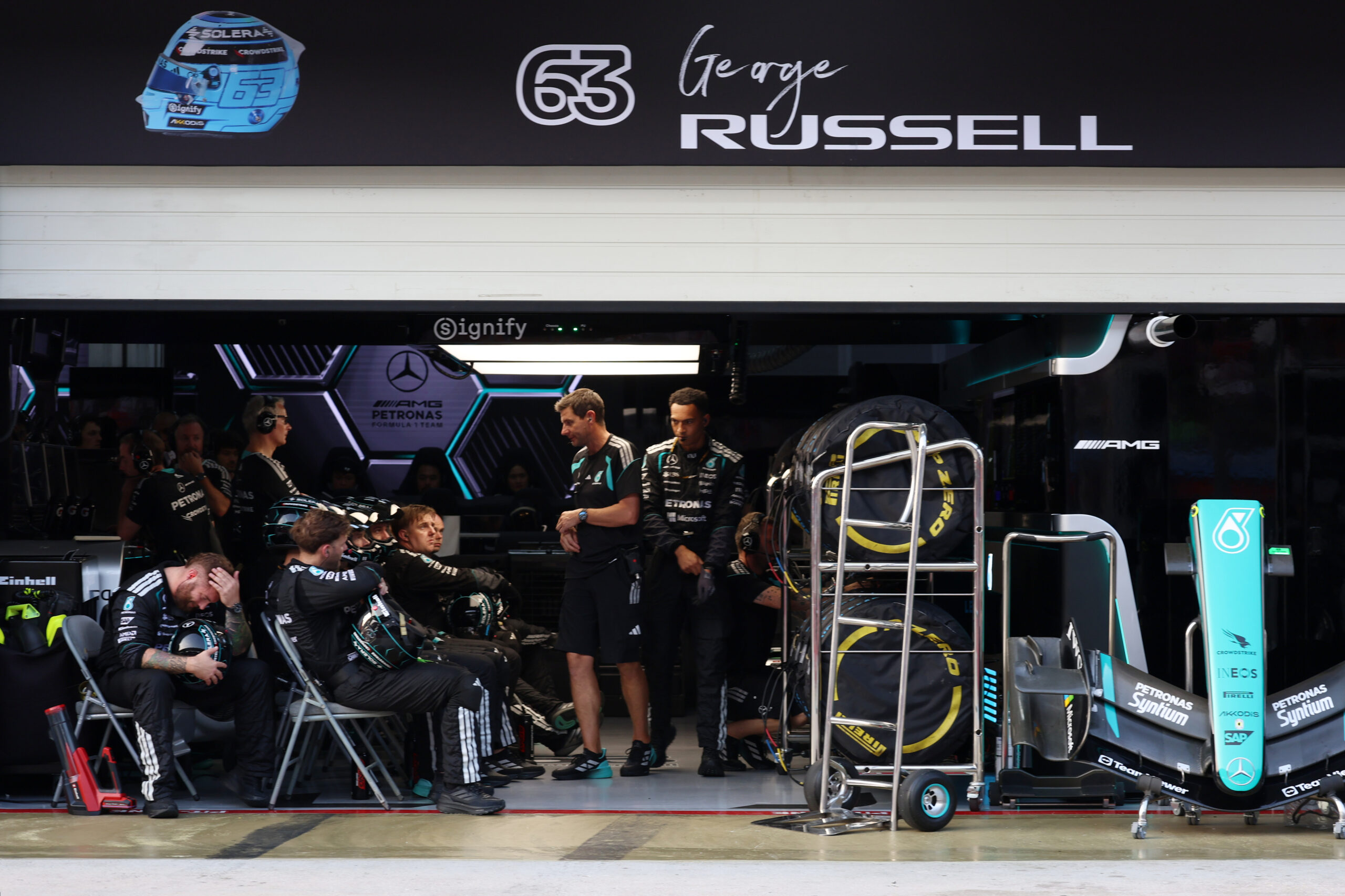 Džordž Rasel suočen sa kaznom zbog motora u Singapuru – Džordž Rasel Mercedes Singapur