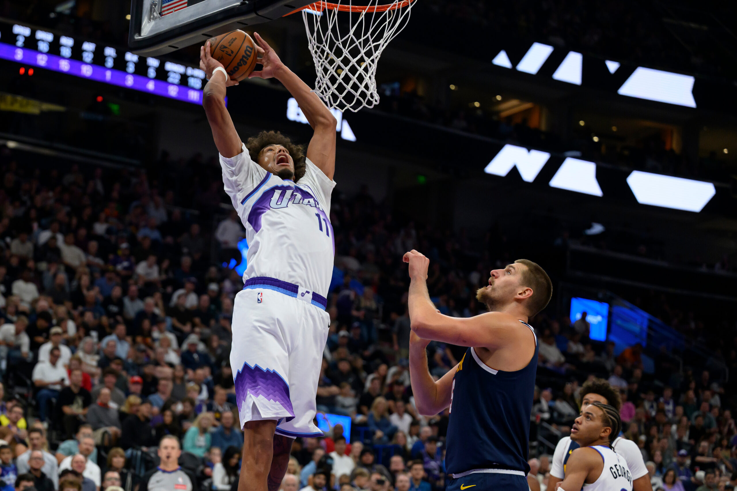 Nikola Jokić i Denver Nagetsi pobedili Juta Džez 117:106 u pripremnoj utakmici NBA – Nikola Jokić Denver Nagetsi NBA