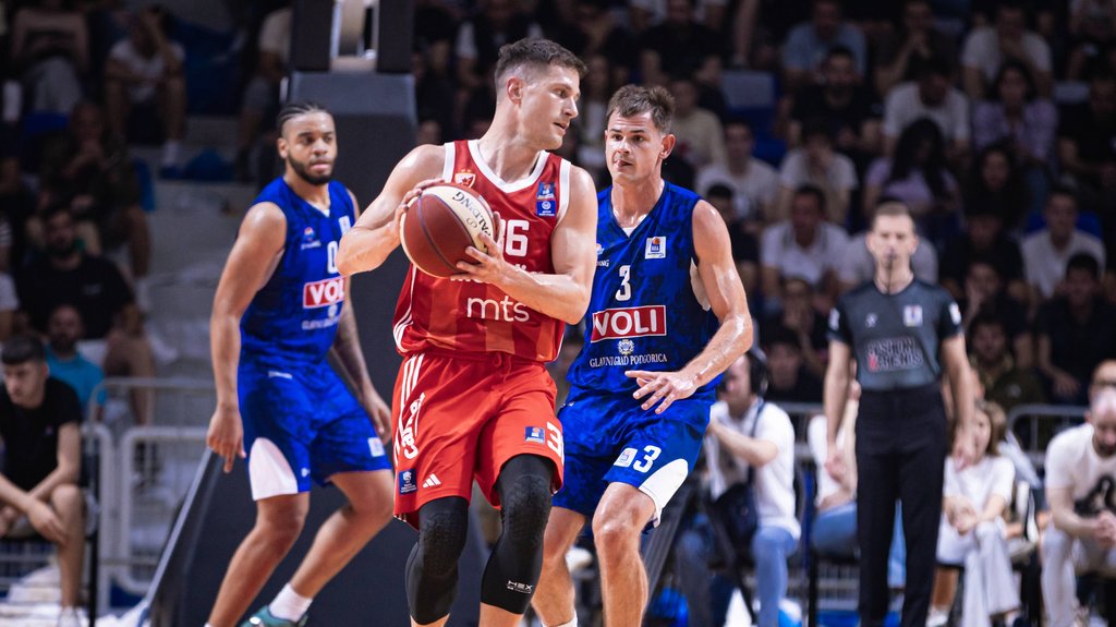 Crvena zvezda pobedila Budućnost 101:91 u trećem kolu ABA lige – pobeda Crvene zvezde u ABA ligi