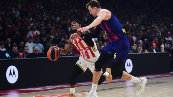 The match of the 14th round of the Turkish Airlines Euroleague between KK Crvena zvezda Meridianbet and FC Barcelona was played at the Belgrade Arena. Utakmica 14. kola Turkish Airlines Evrolige izmedju KK Crvena zvezda Meridianbet i FC Barcelona odigrana je u Beogradskoj Areni.