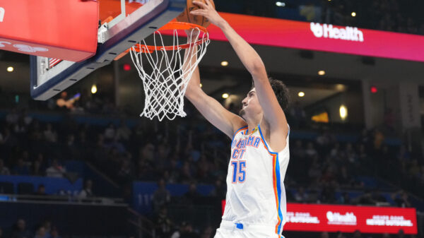 Aday Mara ostvario najbolji plus/minus u pobedi Oklahoma Sitija nad Indijanom – Aday Mara Oklahoma Siti NBA