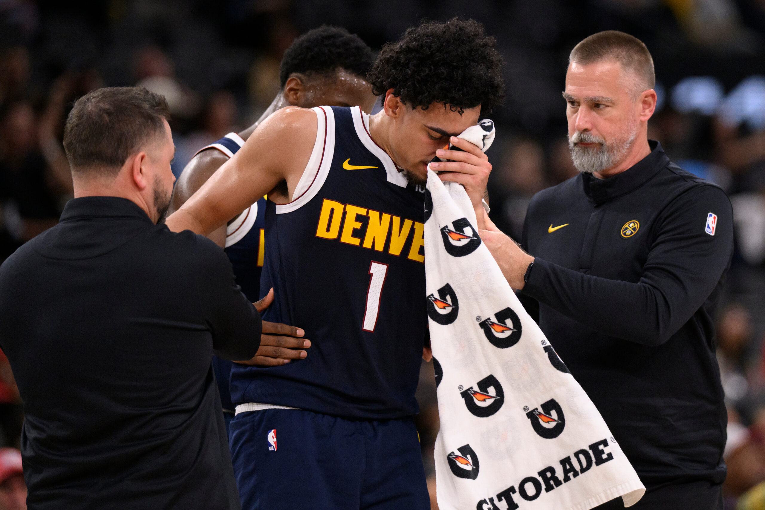 Džulijan Stroter povredio nogu tokom predsezonske utakmice Denver Nagetsa – Džulijan Stroter Denver povreda