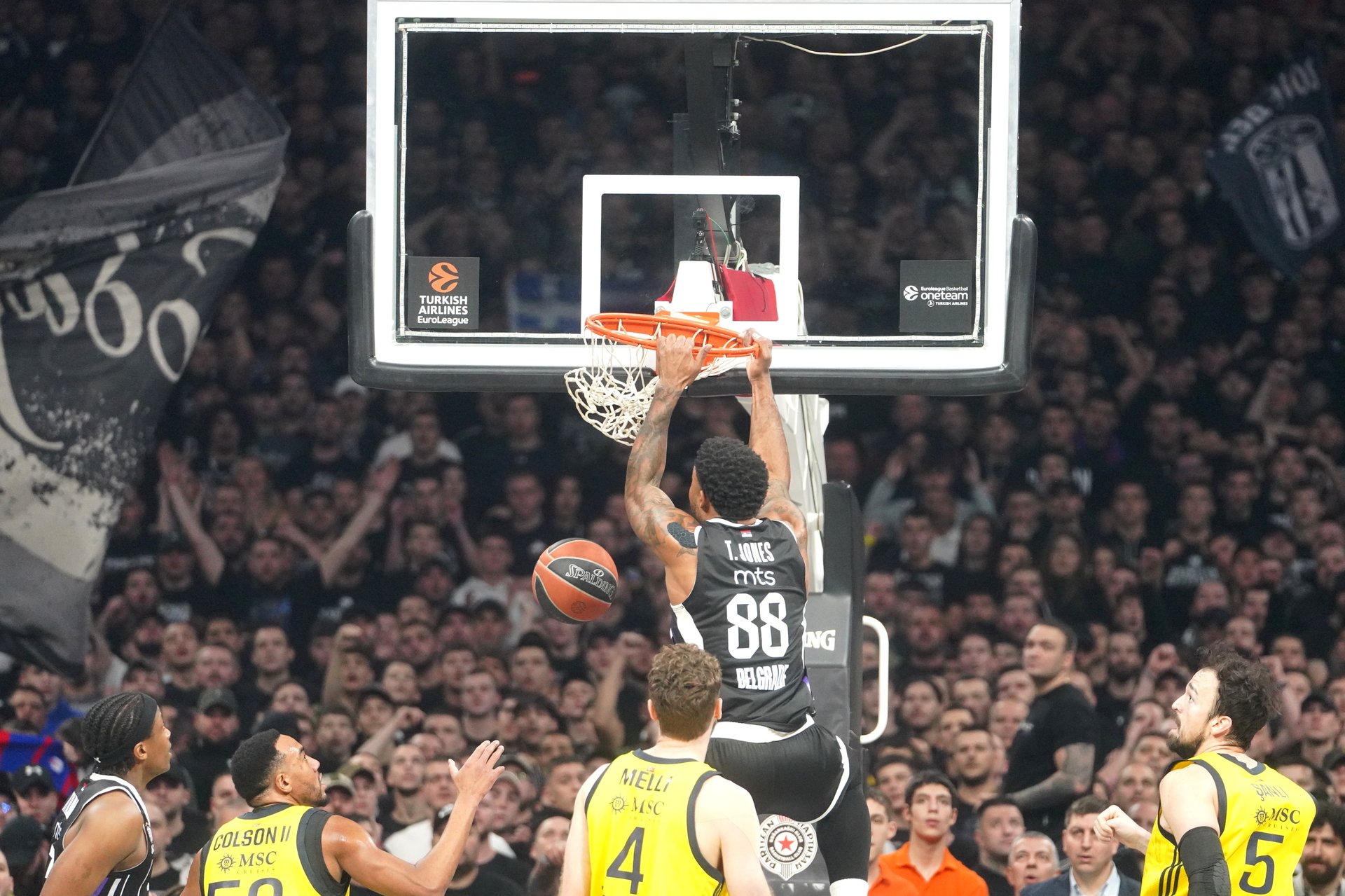 Partizan gostuje Fenerbahčeu u šestom kolu Evrolige večeras u Istanbulu