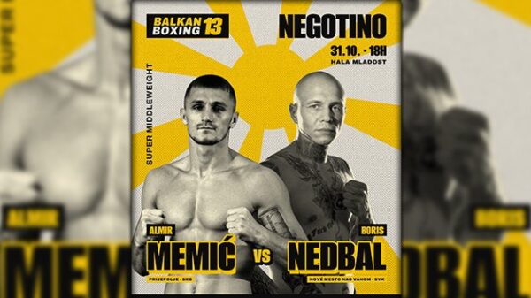 Almir Memić protiv Borisa Nedbala na Balkan Boxing 13 u Negotinu – Almir Memić boks