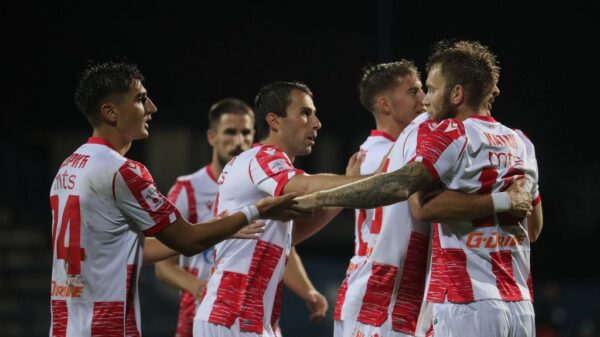 Crvena zvezda ubedljivo savladala Mladost 5:1 u 12. kolu Superlige Srbije – napad u Beogradu