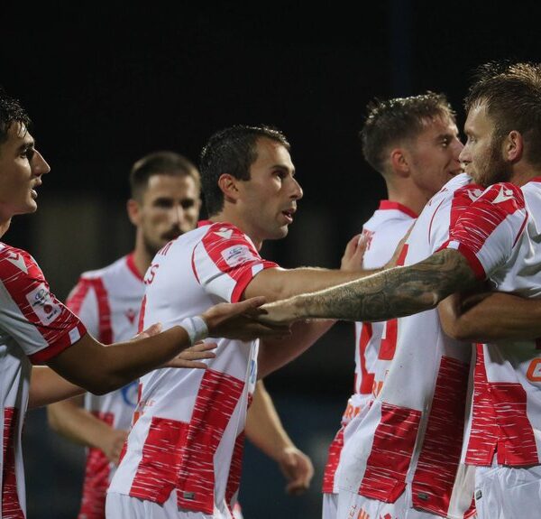 Crvena zvezda ubedljivo savladala Mladost 5:1 u 12. kolu Superlige Srbije – napad u Beogradu