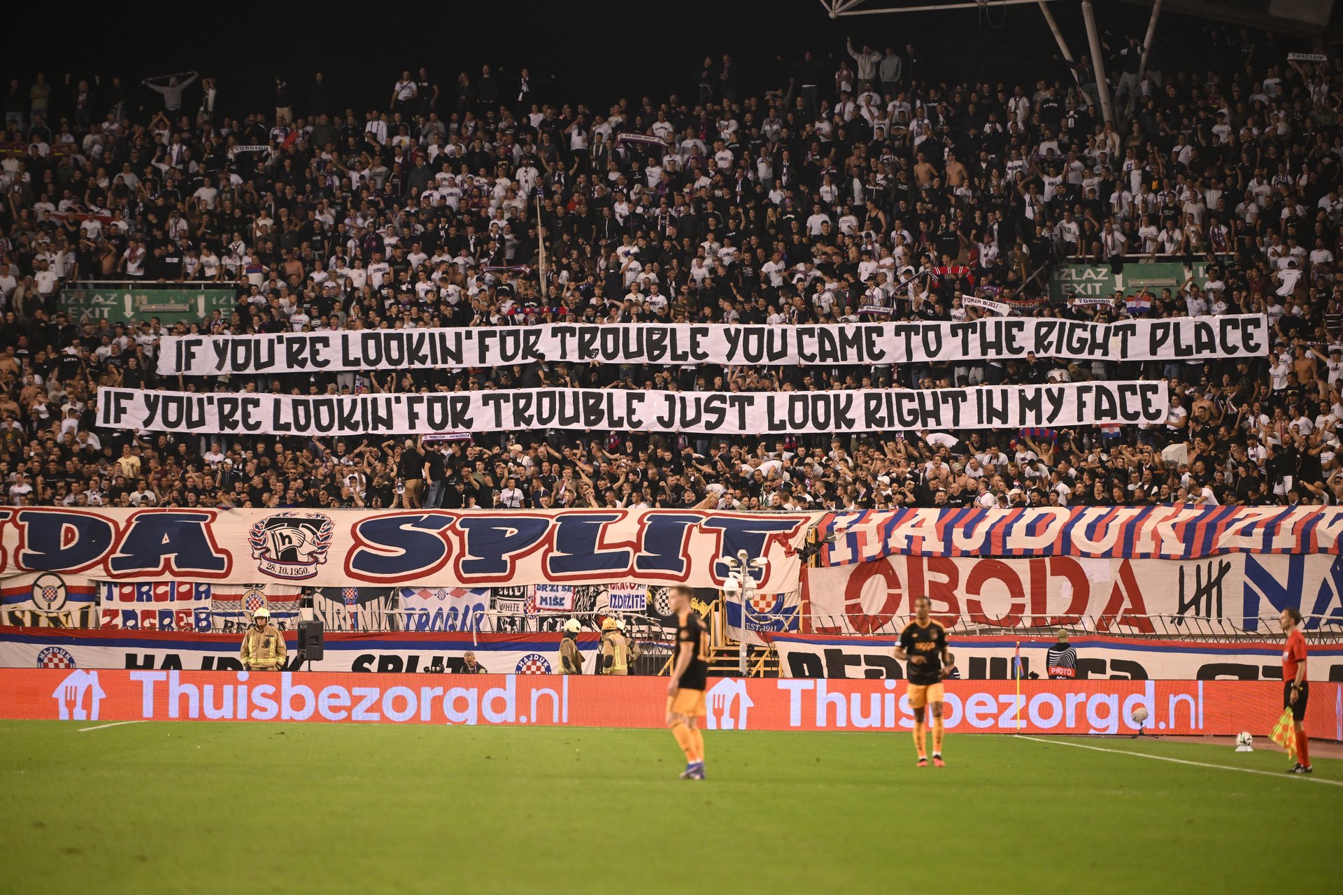 Stipe Lekić u bekstvu zbog navijačkog kortea Torcide i antisemitskih parola – Stipe Lekić Torcida Split