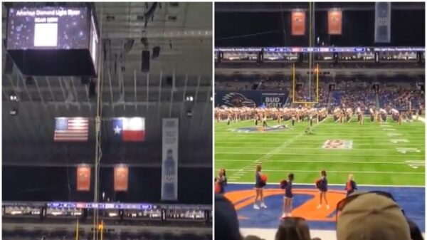 Vojnik teško povređen tokom demonstracije na stadionu Alamodoum u San Antoniju – pad vojnika sa velike visine