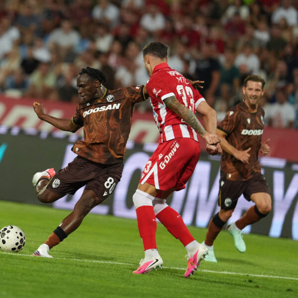Rade Krunić obeležava 100. nastup za Crvenu zvezdu u Ligi konferencije – Rade Krunić Crvena zvezda jubilej
