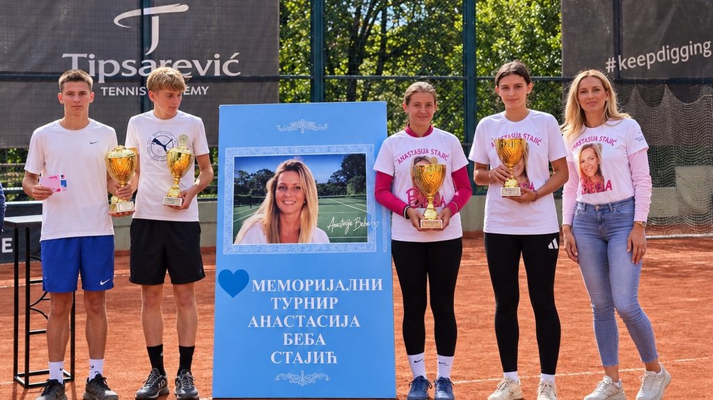 Karol Verbič i Mina Marković trijumfovali na 11. memorijalnom turniru 'Anastasija Beba Stajić' u Beogradu – Karol Verbič tenis