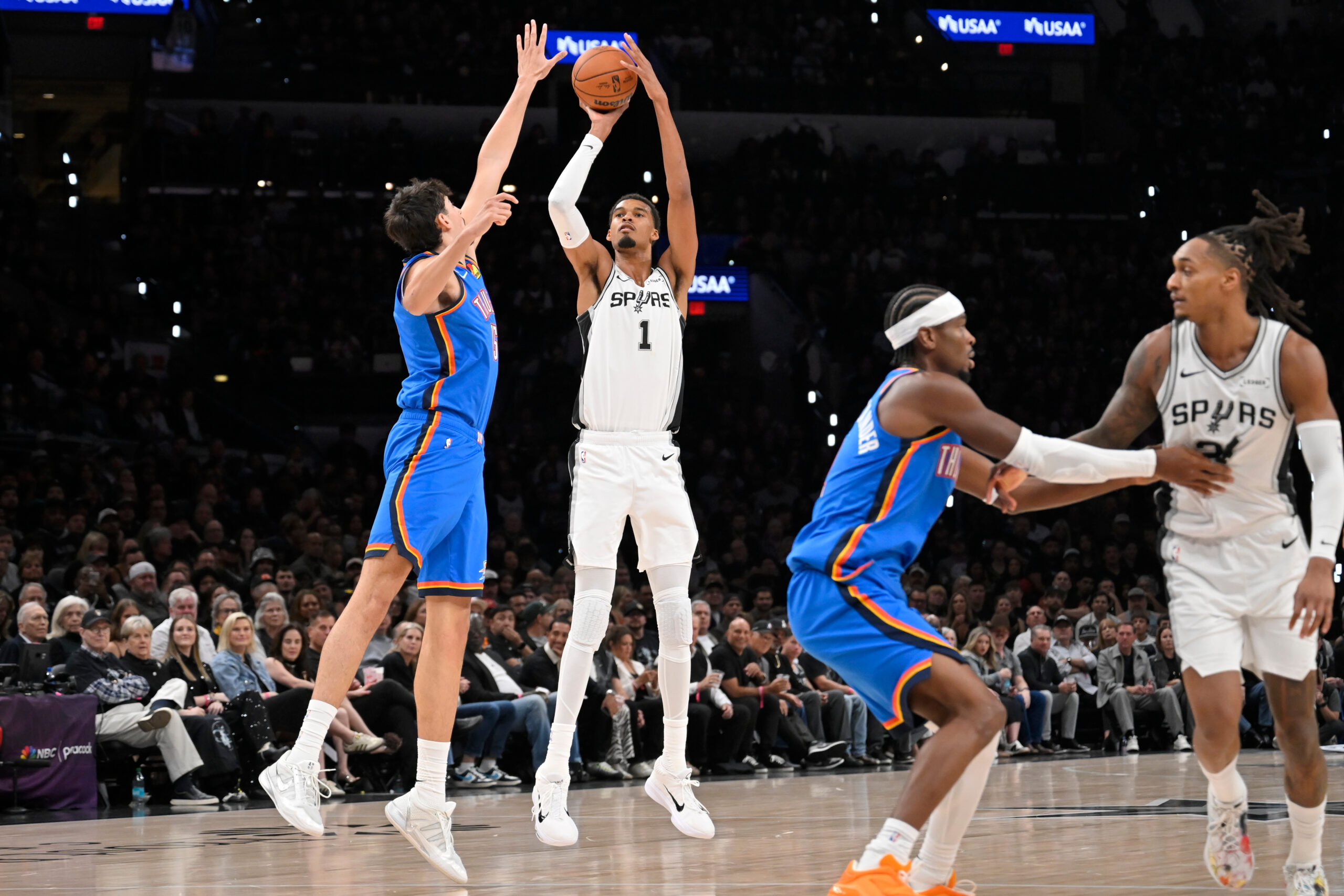 Aday Mara impresionirao NBA debijem protiv San Antonija i blokadom na Wembanyami – Aday Mara NBA debi
