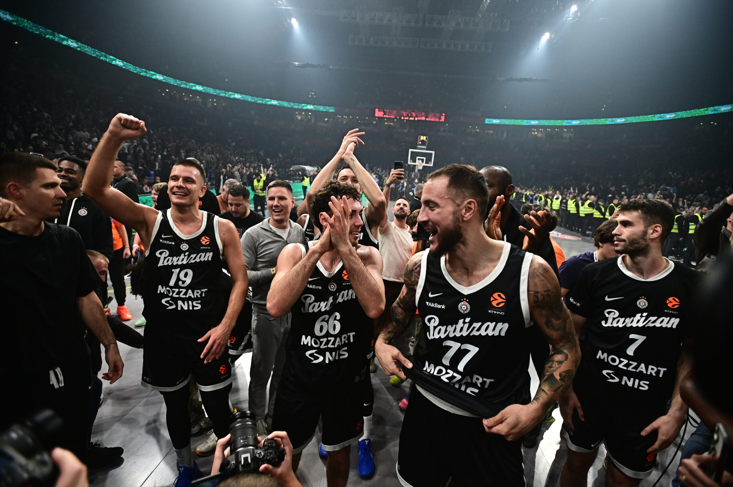 Partizan savladao Crvenu zvezdu 85:82 posle produžetka u Evroligaškom derbiju – Partizan Crvena zvezda derbi Evroliga