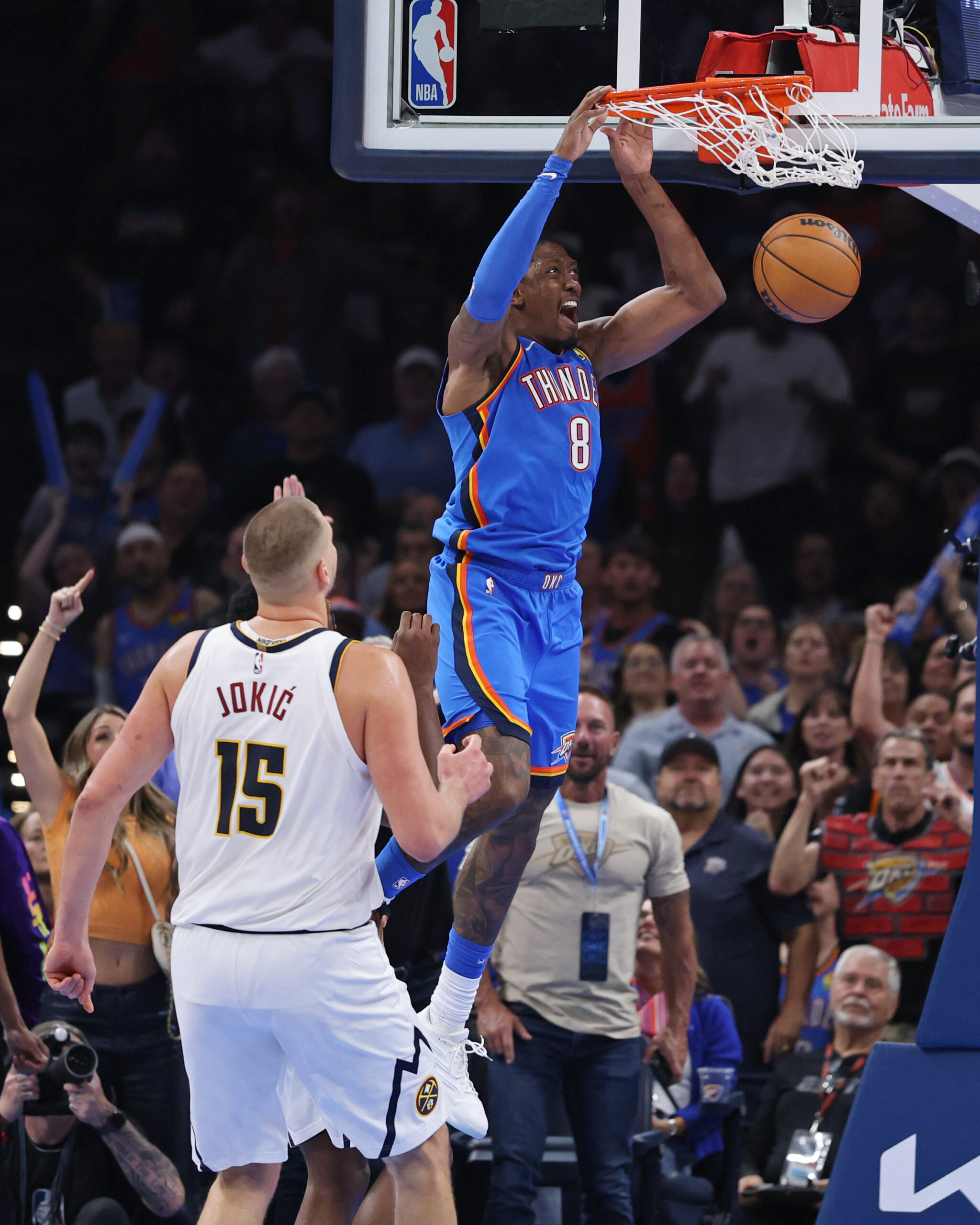 Denver Nagetsi poraženi od Oklahome, Nikola Jokić i tim otvorili sezonu porazom – Nikola Jokić Denver Nagetsi NBA
