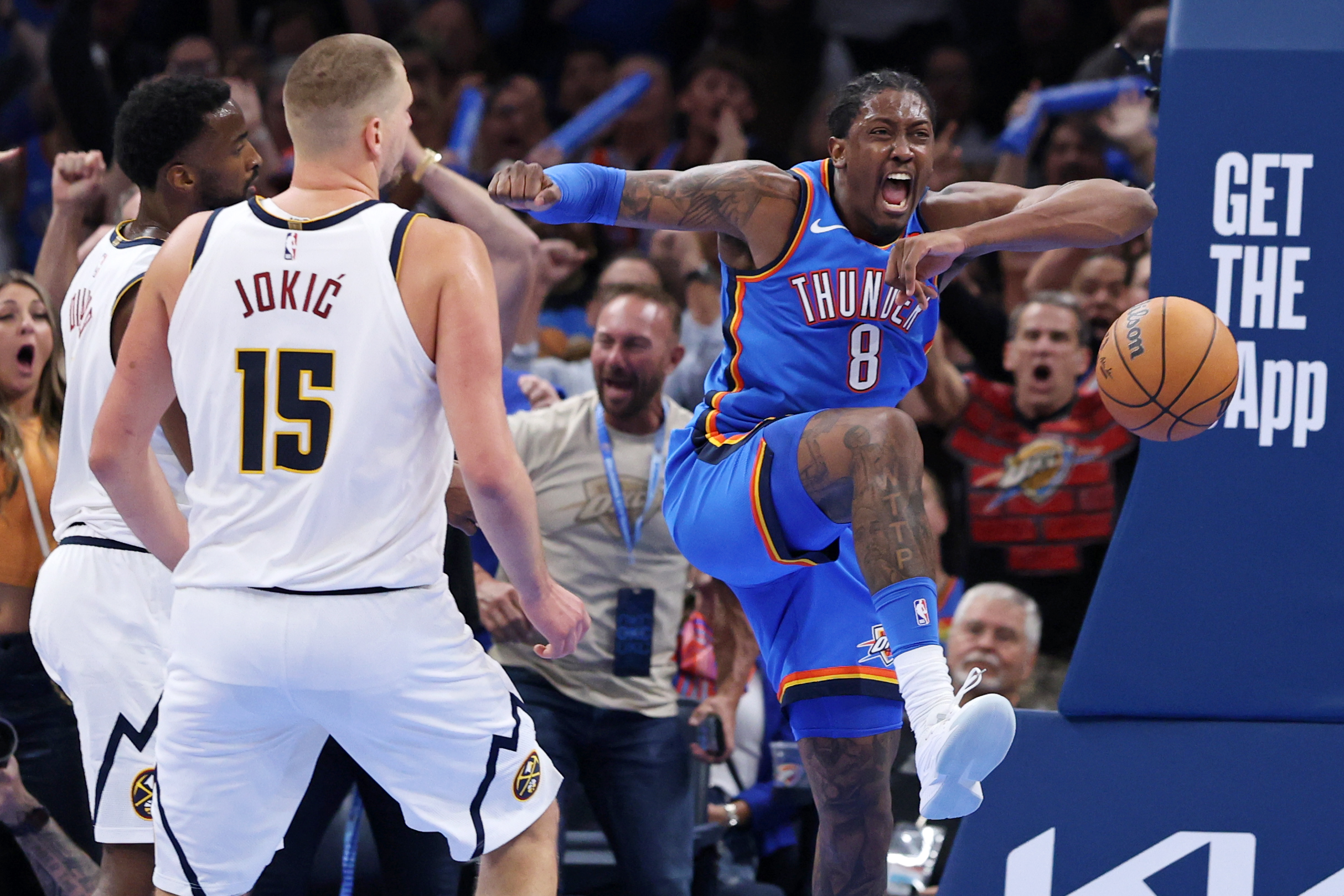 Džejlen Vilijams izazvao smeh u NBA utakmici Denvera i Oklahome – napad u NBA ligi