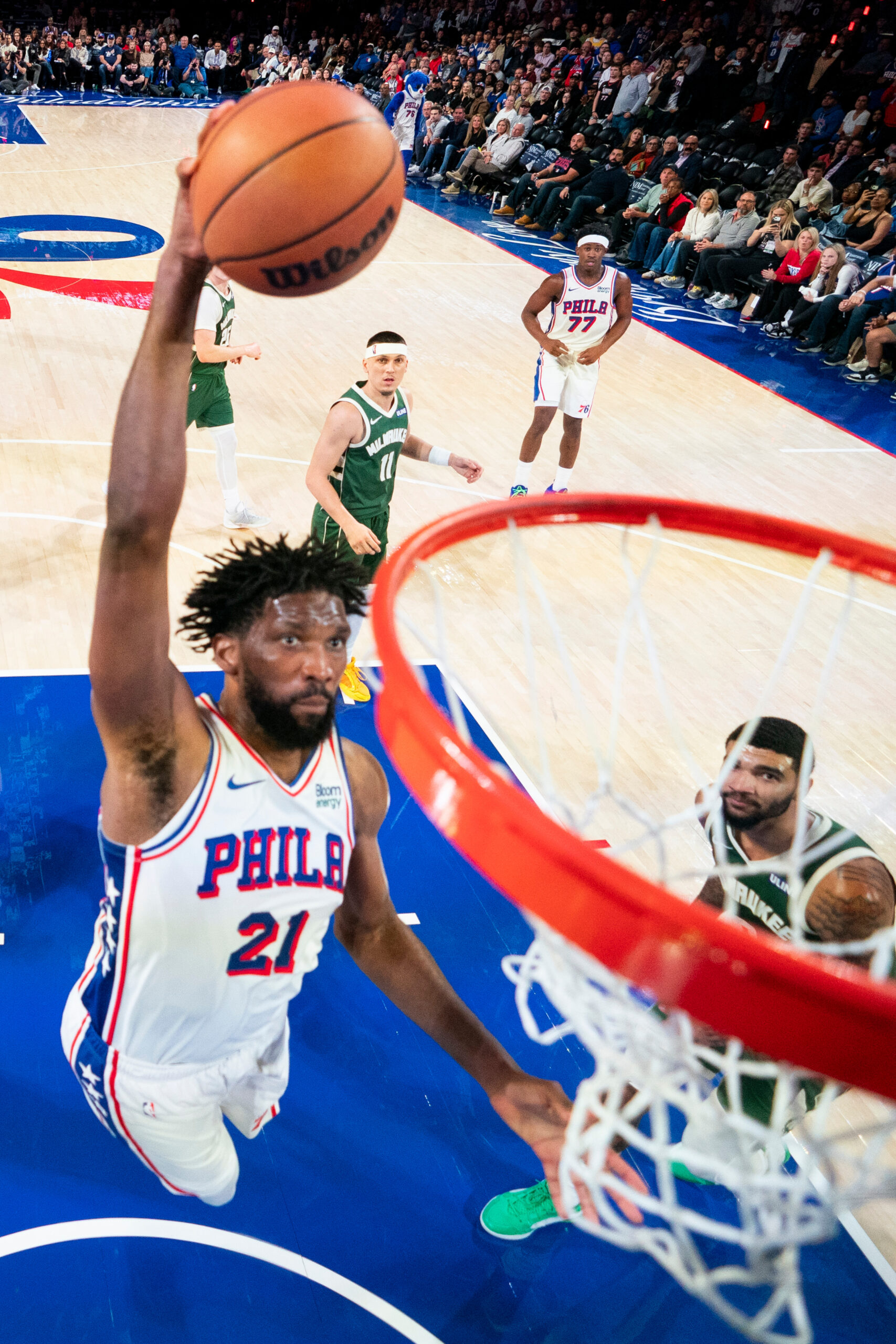 Filadelfija Seventisiksersi pobedili Milvoki Bakse 127:116 na startu NBA sezone – Džoel Embid Filadelfija Milvoki NBA