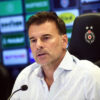 Press conference of Aleksandar Stanojevic and Mario Jurcevic before the first match of the UEFA League conference playoff qualification between FK Partizan and K.A.A Gent. Konferencija za medije Aleksandra Stanojevica i Maria Jurcevica pred prvi mec plej ofa kvalifikacija UEFA Lige konferencije FK Partizan - K.A.A Gent.