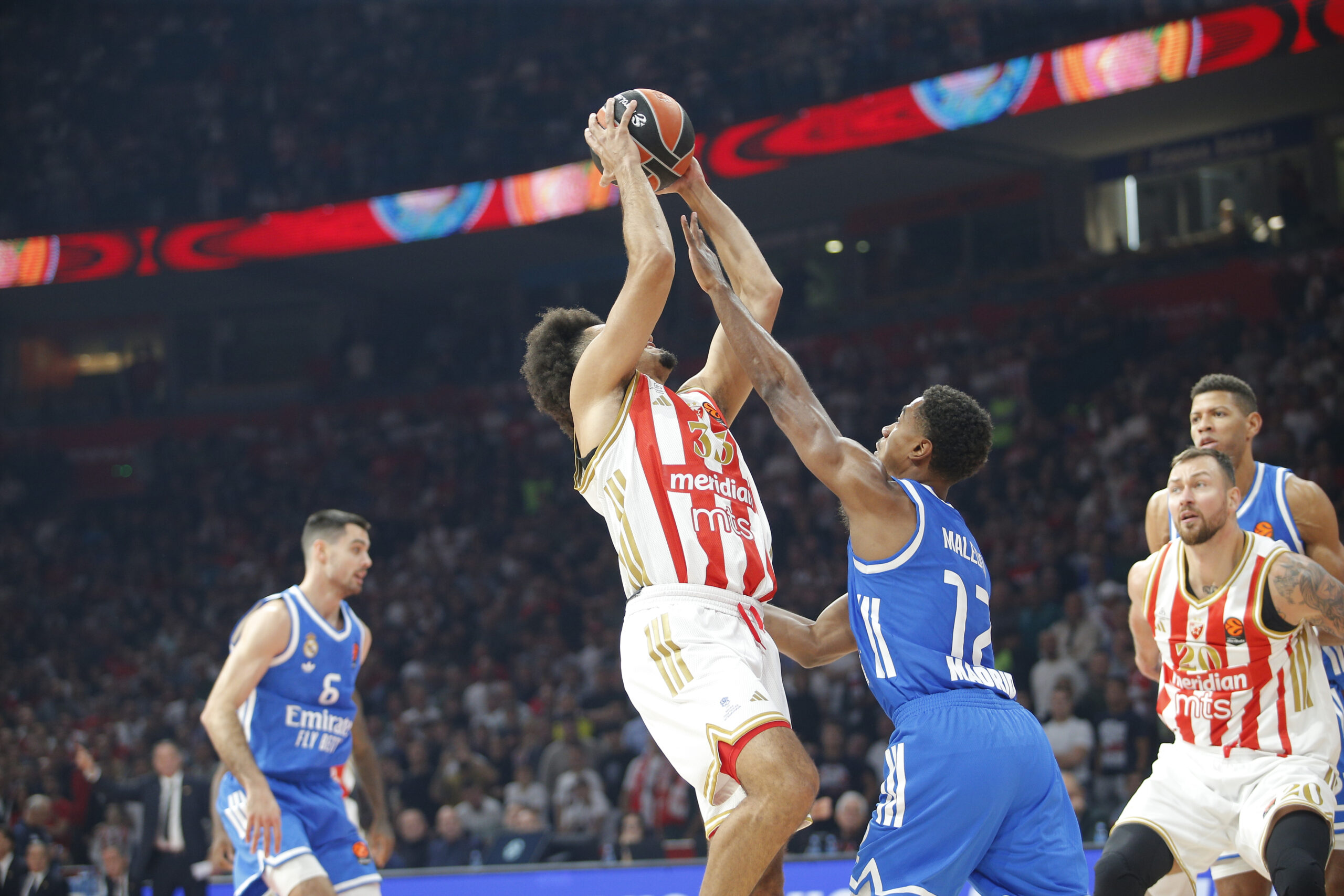 Real Madrid pobedio Baskoniju 104:86 u osmom kolu Evrolige – Teo Maledon Real Madrid Evroliga