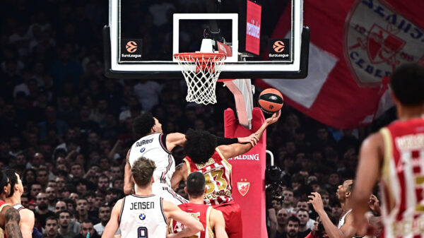 Crvena zvezda deklasirala Bajern 103:73 u devetom kolu Evrolige – Crvena zvezda Bajern Evroliga